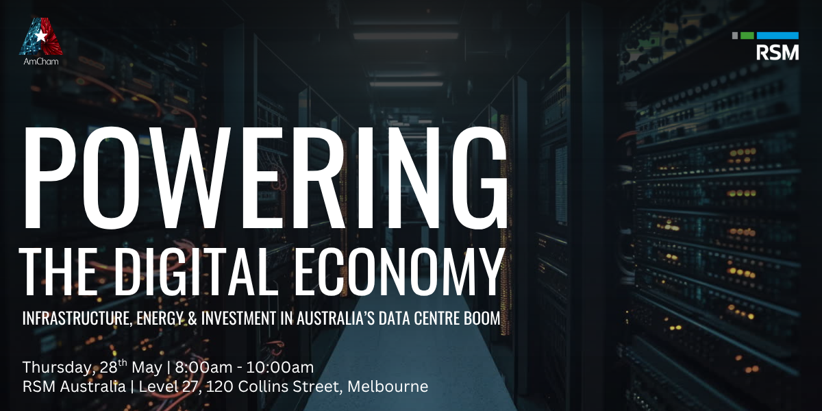 *SOLD OUT* Powering the Digital Economy: Infrastructure, Energy & Investment in Australia’s Data Centre Boom