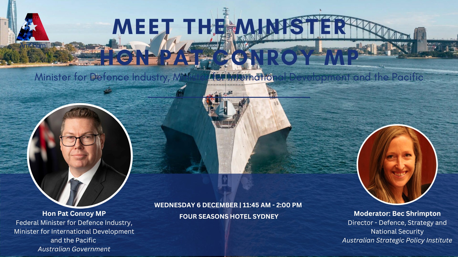 Meet the Minister: Hon Pat Conroy MP