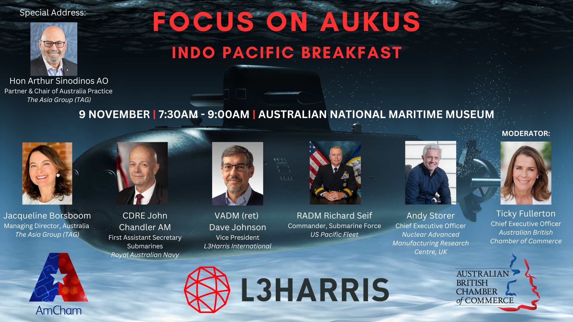 L3Harris Technologies Breakfast – AUKUS SNNs